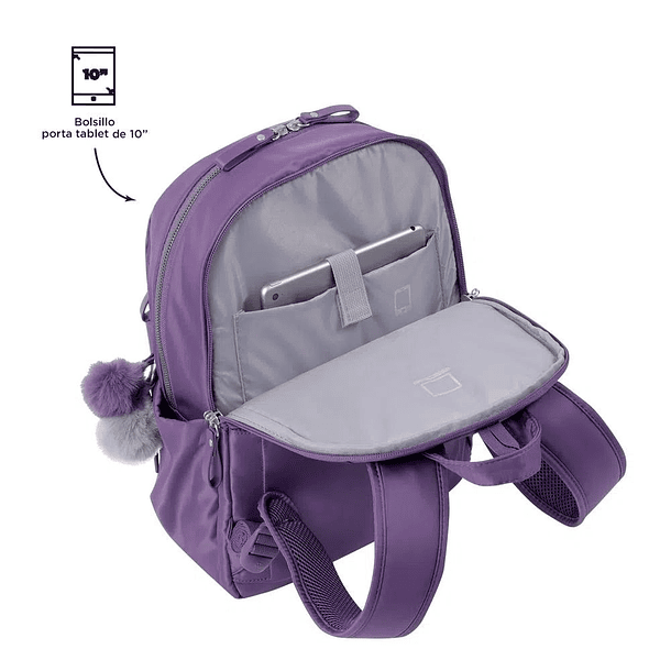 Mochila Totto Porta Pc Adelaide 1 Morado 4