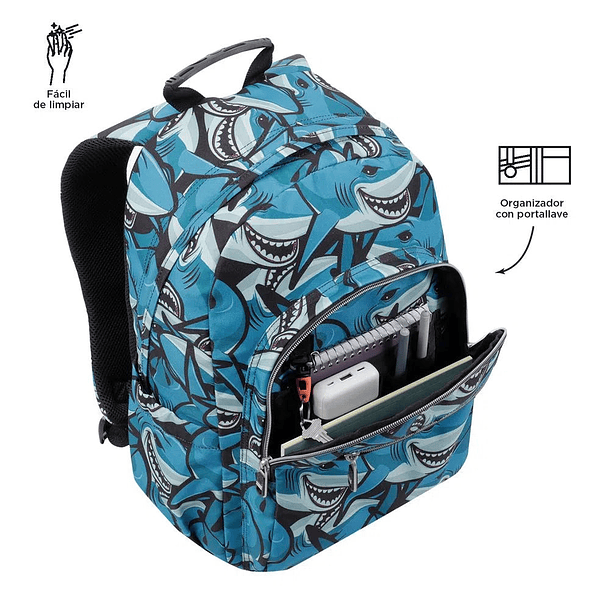 Mochila Acuarela Ecofriendly Porta Pc 5