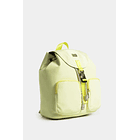 Mochila Nappa para Mujer con Tapa y Bolsillos Frontales 2