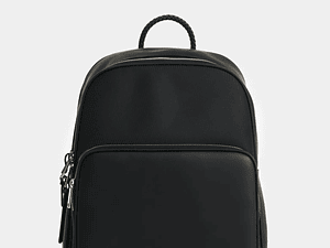 Tula morral de cuero y lona para mujer Legal