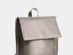 Morral de cuero grabado para mujer Cala