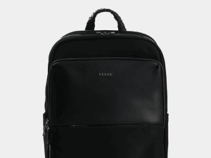 Morral Marfilo de cuero y nylon para mujer manija trenzada