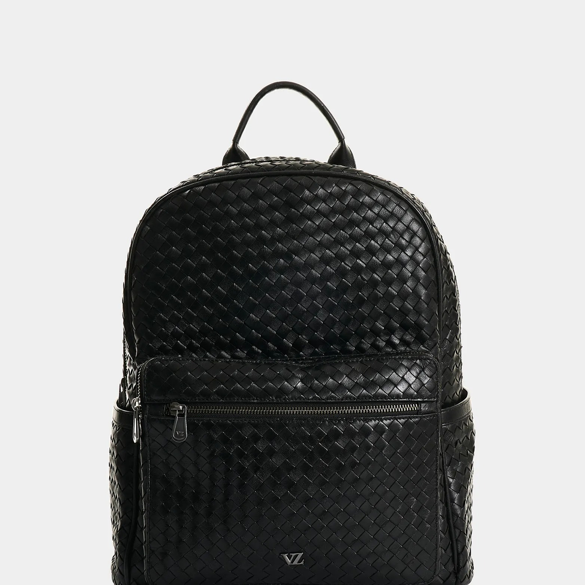 Morral de cuero trenzado para hombre Weave 1