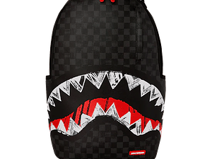 MOCHILA NEGRA SCRIBBLE SHARK SPRAYGROUND