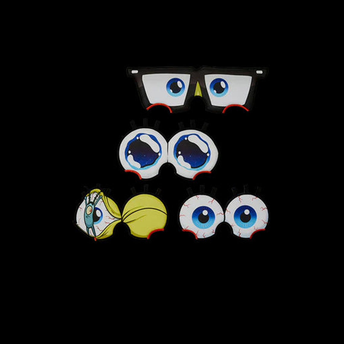 MOCHILA AMARILLA SPONGEBOB REMOVABLE EYES SPRAYGROUND 4