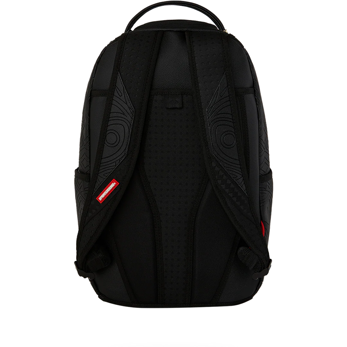 MOCHILA NEGRA TONAL MONOGRAM EMBOSS SHARK SPARYGROUND 3
