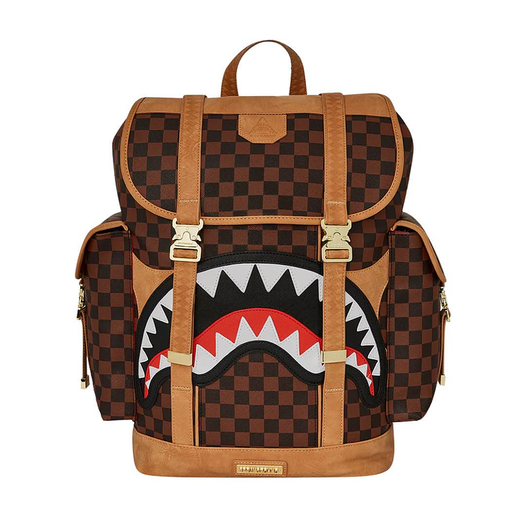 MOCHILA MARRÓN MONTE CARLO SPRAYGROUND 1