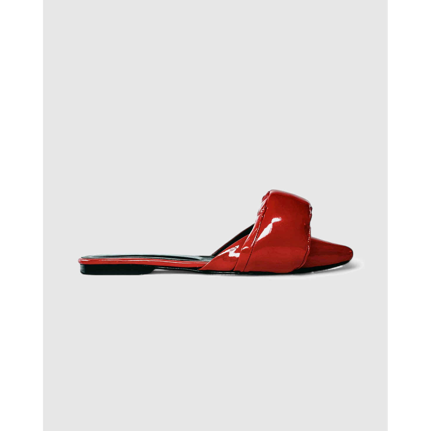 Bailarinas En Cuero Charol Cherry 1