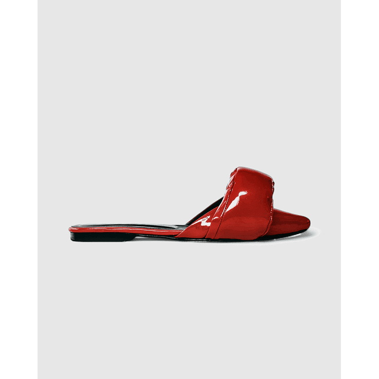 Bailarinas En Cuero Charol Cherry 1