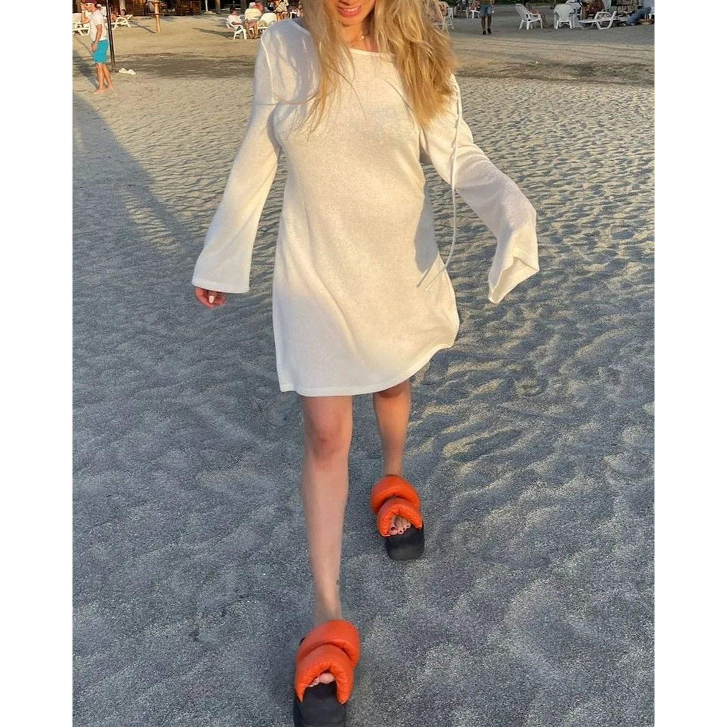 Sandalias En Cuero Con Plataforma 5