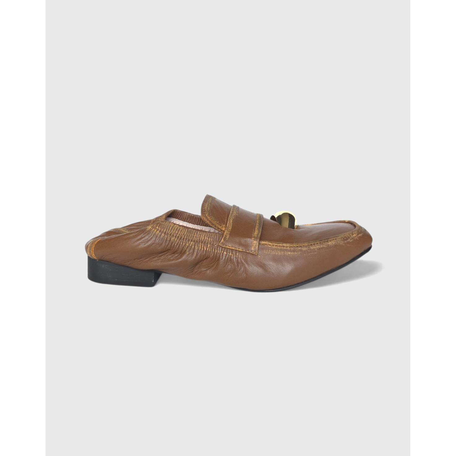 Mocasines Envejecidos Whisky Caucho Y Joya  1