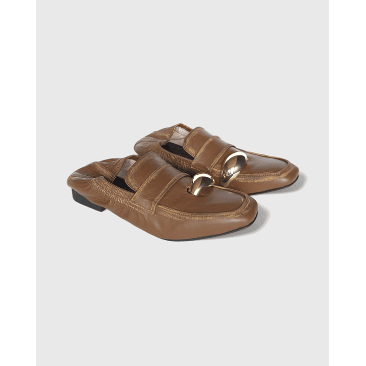 Mocasines Envejecidos Whisky Caucho Y Joya  2