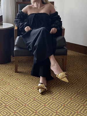 Bailarinas Specchio Oro