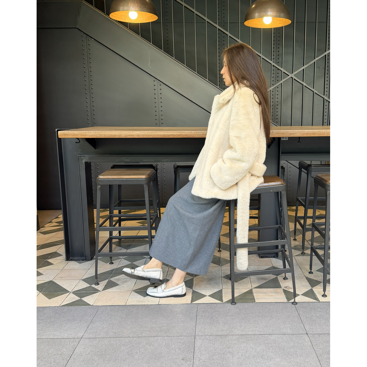 Mocasines Envejecidos Perla Y Joya Plata  2