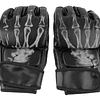 Guantes Guantillas Entrenamiento Box Mma Mixtas Esqueleto Negros