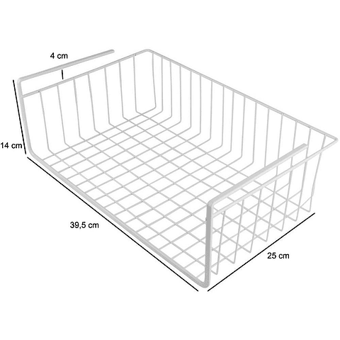 Bandeja Organizador Para Mueble Cocina Baño Metálica