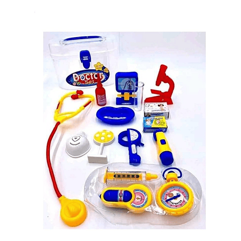 Set Maletin Pequeño Doctor Juegos Juguetes Para Niños