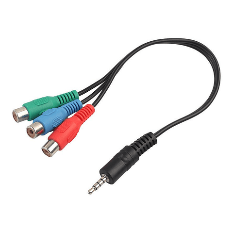 Cable Adaptador Conexion Smart Tv A Audio Video Consolas Aux