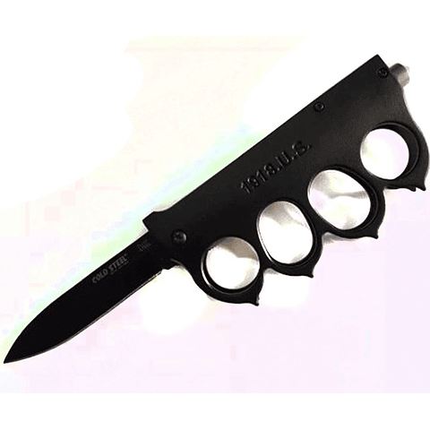 Manopla Cuchillo Metal Desplegable Pinchos Puas Tactico