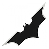 Set 3 Shuriken Batman Estrella Lanzamiento Metal Con Estuche