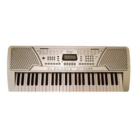 Teclado Organo Instrumento Con Pantalla Digital +transormador