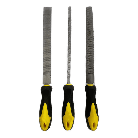 Set 3 Escofinas Limas Herramienta Para Madera 8 Pulgadas 30cm