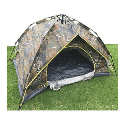 Carpa 3 Personas Sistema Armado Automático Camuflaje Táctico