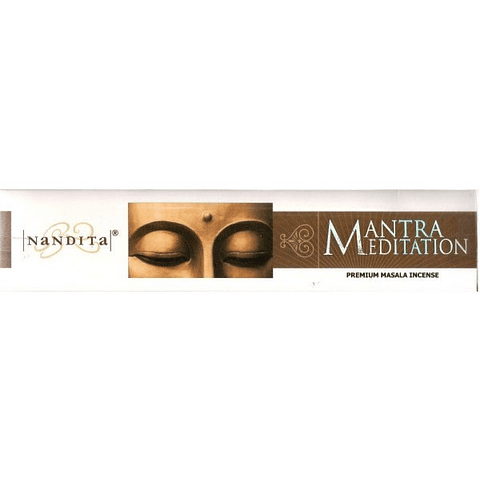 Pack Incienso Mantra Meditación X 12 Cajas Inciensos Nandita