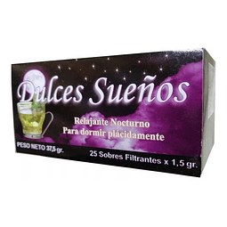 Pack 5 Te Dulces Sueños Relajante Nocturno 125 Bolsitas