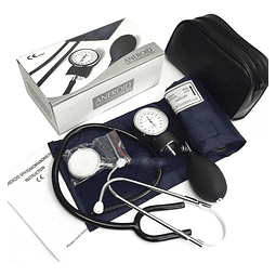 Kit Medidor Tomador De Presión Arterial +fonendoscopio Salud
