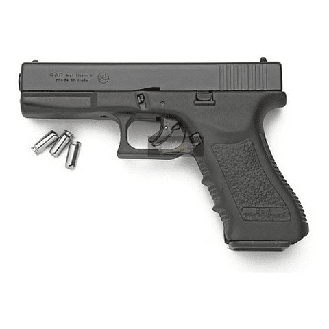 Pistola Fogueo Bruni Gap Glock 9mm Outdoor Gun Seguridad