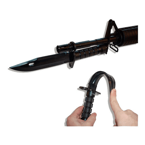 Cuchillo Plastico Tactico Paintball Airsoft Entrenamiento