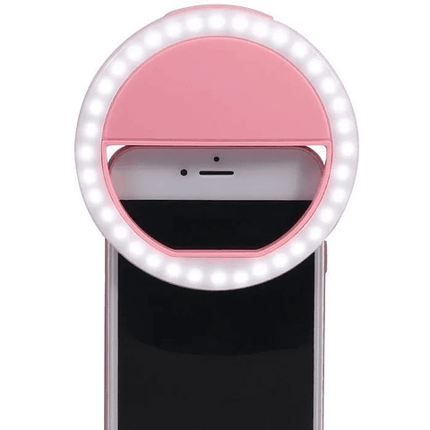 Aro Anillo Led De Luz Fotografia 8 Cm Recargable Selfie 