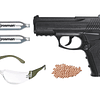 Kit Pistola Aire Comprimidoco2+balines+gafas+aire Comprimido 