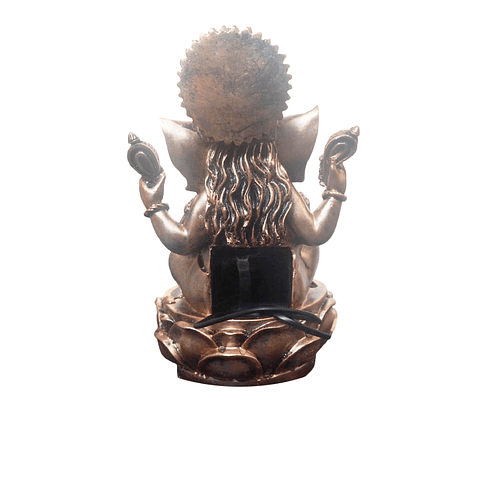 Pileta Fuente De Agua Buda Ganesha Riego Automatico 28 Cm 