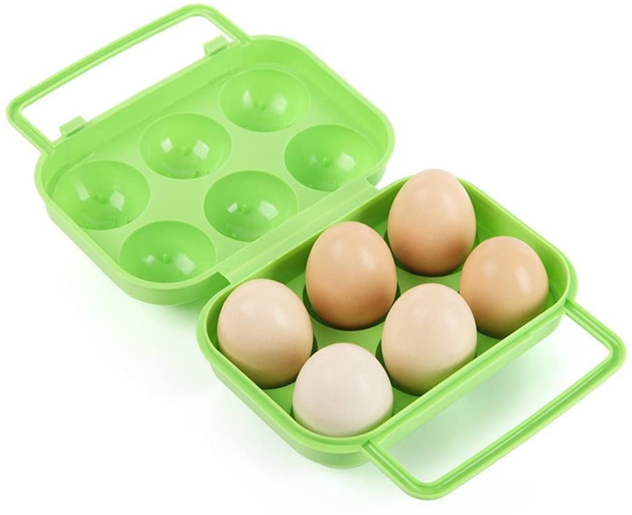 Huevera Coghlans de plástico 2 o 6 huevos