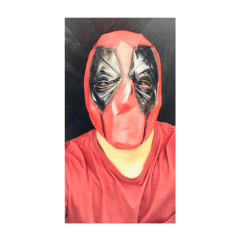Mascara De Deadpool Anti Héroe Marvel Completa 100% Latex