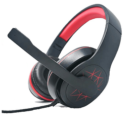 Audífonos Gamer Cascos Plegables Con Micrófono