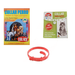 Set 2 Collar Anti Pulgas Repelente Garrapatas Perro Y Gato