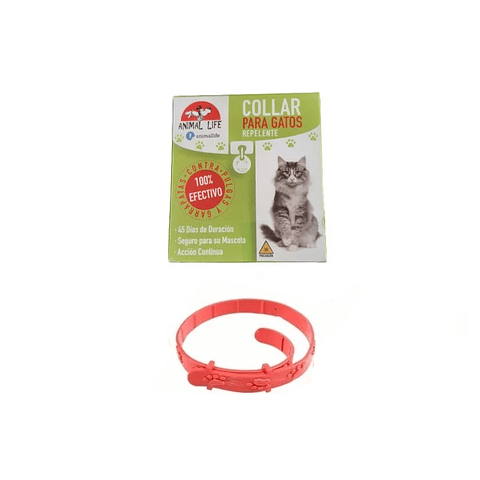 Collar Anti Pulgas Repelente Garrapatas Para Gato Ajustable