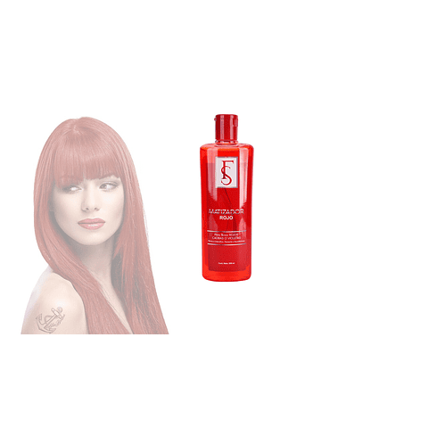 Shampoo Matizador De Pelo Cabello Para Tonos Rojos O Violeta