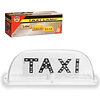 Letrero Luminoso Taxi Lampara Techo Auto Base Imantada Led