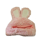 Gorro Para Mascota Diseño Orejas Conejo Rosa Tallas Varias