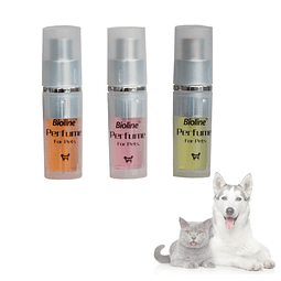 Set 3 Perfume Para Mascota Perros Gatos Fragancias 9 Ml