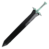 Espada Kirito Sword Art Online Anime De Acero 110 Cm +funda