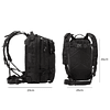 Mochila Táctica Outdoor Airsoft Negra Tipo Militar 30 Lts 