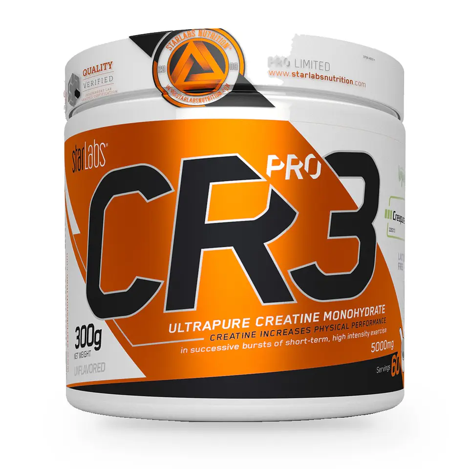 CR3 CREAPURE® (Creatina Monohidratada) - NO FLAVOR - 300 GRAMAS 1