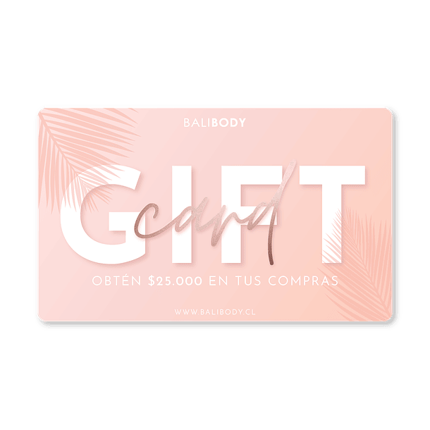 Giftcard $25.000
