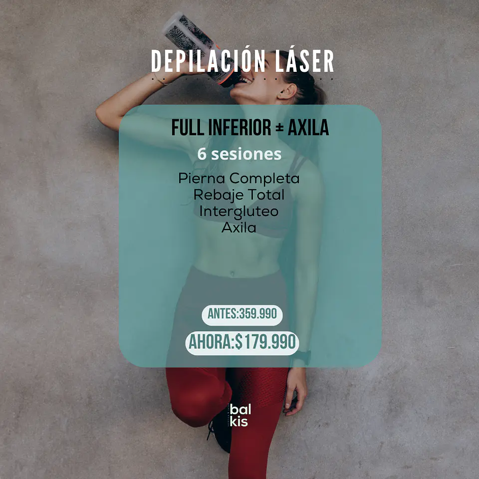 Depilación Láser-Full interior +  Axila 1