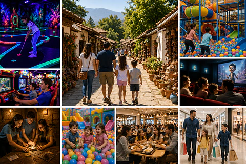 DIVERSIÓN TOTAL: PUEBLITO LOS DOMÍNICOS + MALL PLAZA LOS DOMÍNICOS 08/08